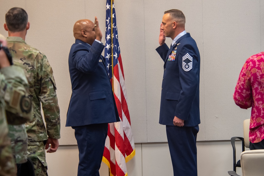 Brazell Earns Chief Stripes in Career Milestone