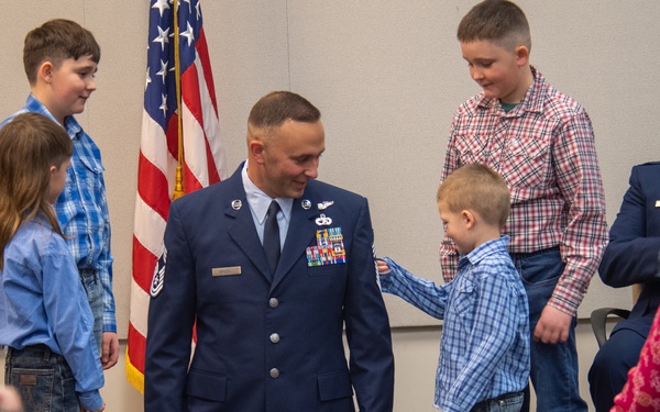 Brazell Earns Chief Stripes in Career Milestone