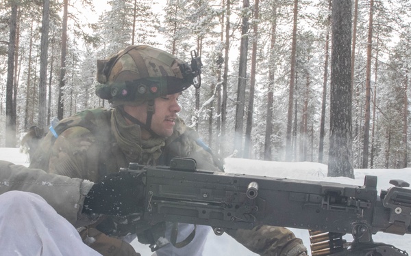 10th Mountain Division participates in Arctic Forge 25 force on force training