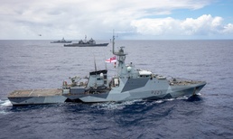 Trilateral Maritime Exercise Supports Allied Interoperability