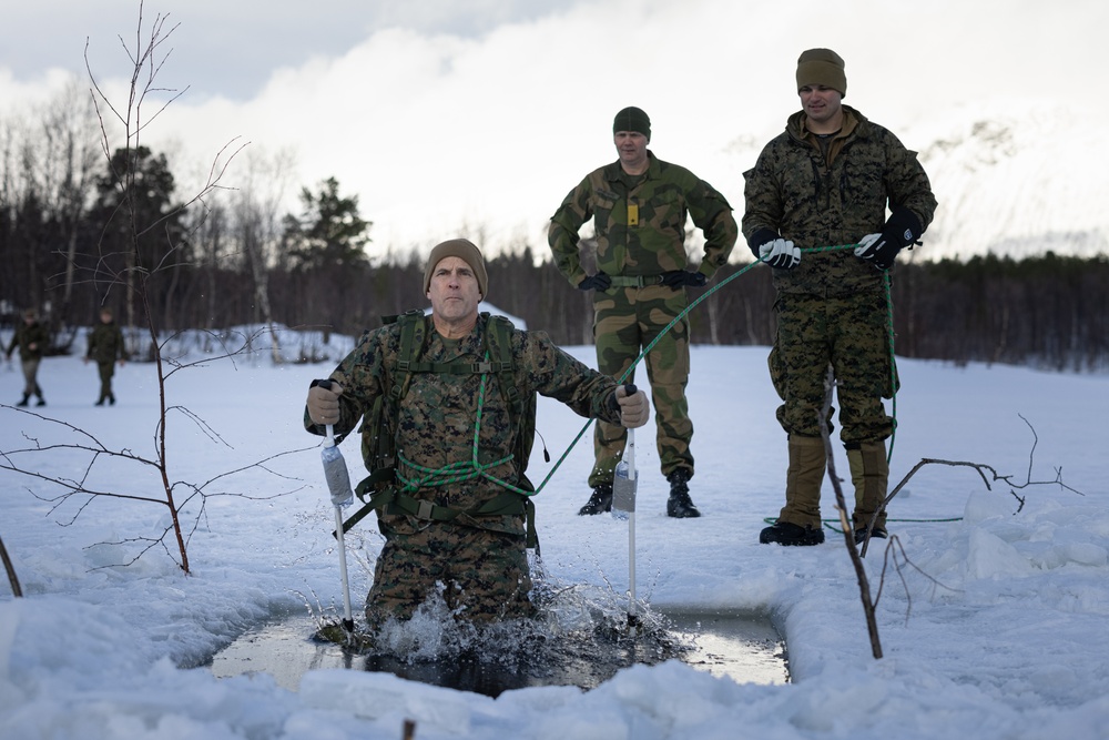 Exercise Joint Viking 25: 2d Marine Division Leadership Visits Marines and Sailors Participating in Exercise JV25