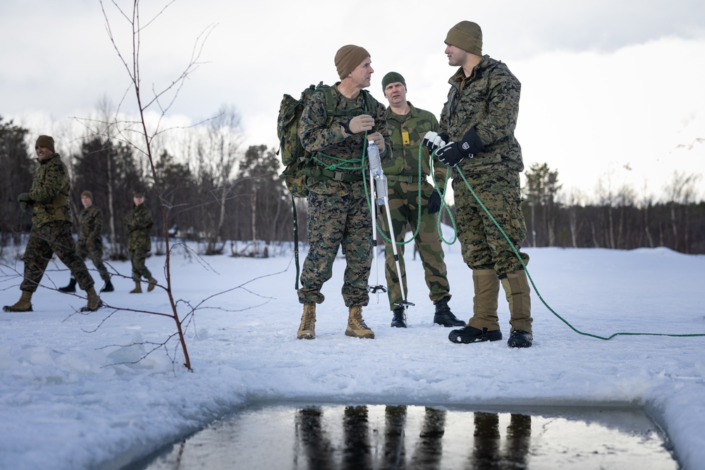 Exercise Joint Viking 25: 2d Marine Division Leadership Visits Marines and Sailors Participating in Exercise JV25