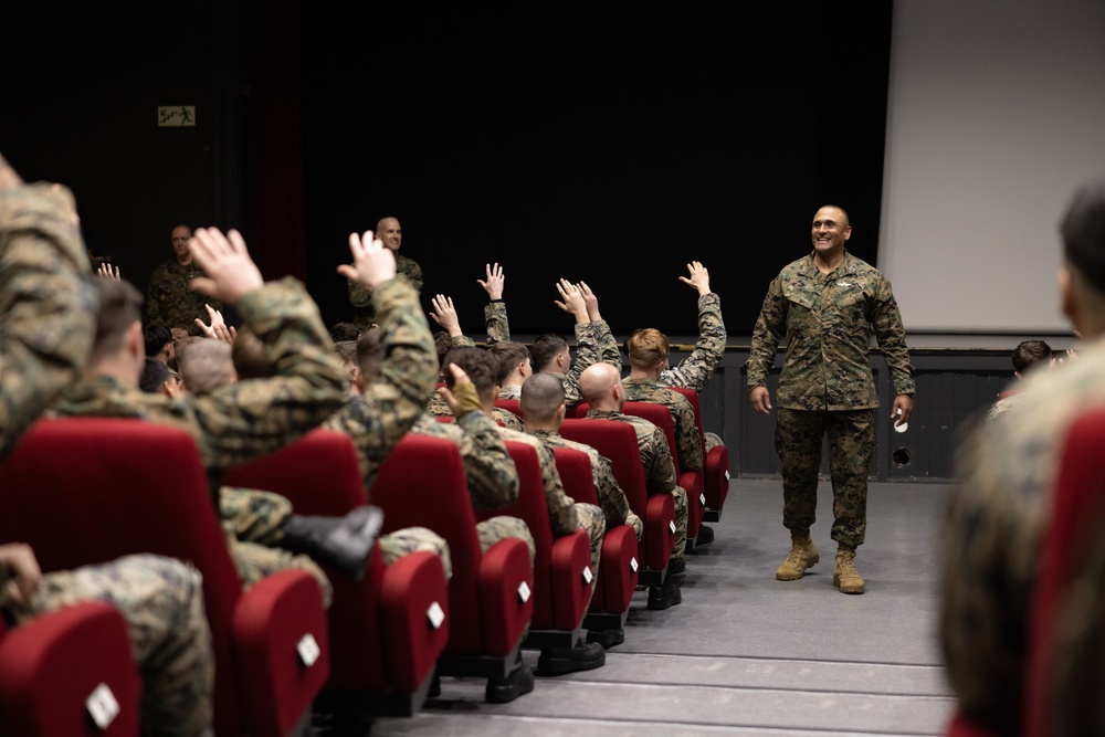 Exercise Joint Viking 25: 2d Marine Division Leadership Visits Marines and Sailors Participating in Exercise JV25