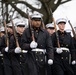 Military Funeral Honors with Funeral Escort are Conducted for U.S. Marine Corps Lt. Gen. Norman Smith in Section 55