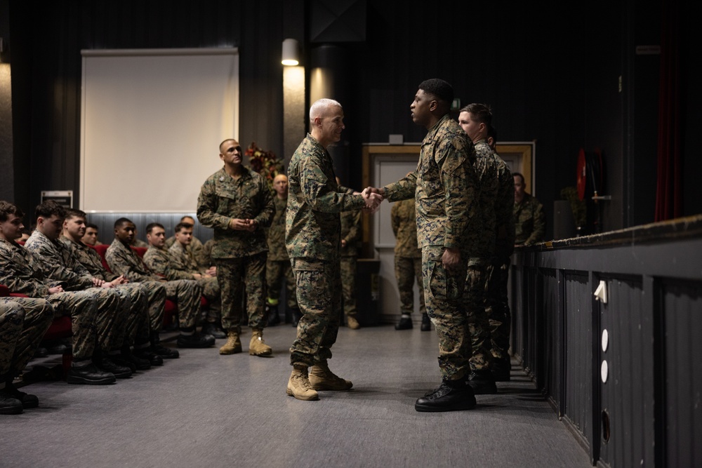 Exercise Joint Viking 25: 2d Marine Division Leadership Visits Marines and Sailors Participating in Exercise JV25