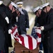 Military Funeral Honors with Funeral Escort are Conducted for U.S. Marine Corps Lt. Gen. Norman Smith in Section 55