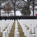 Military Funeral Honors with Funeral Escort are Conducted for U.S. Marine Corps Lt. Gen. Norman Smith in Section 55