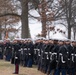 Military Funeral Honors with Funeral Escort are Conducted for U.S. Marine Corps Lt. Gen. Norman Smith in Section 55