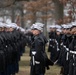 Military Funeral Honors with Funeral Escort are Conducted for U.S. Marine Corps Lt. Gen. Norman Smith in Section 55