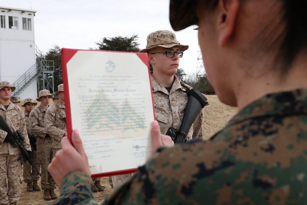 Alpha Company Takes Aim