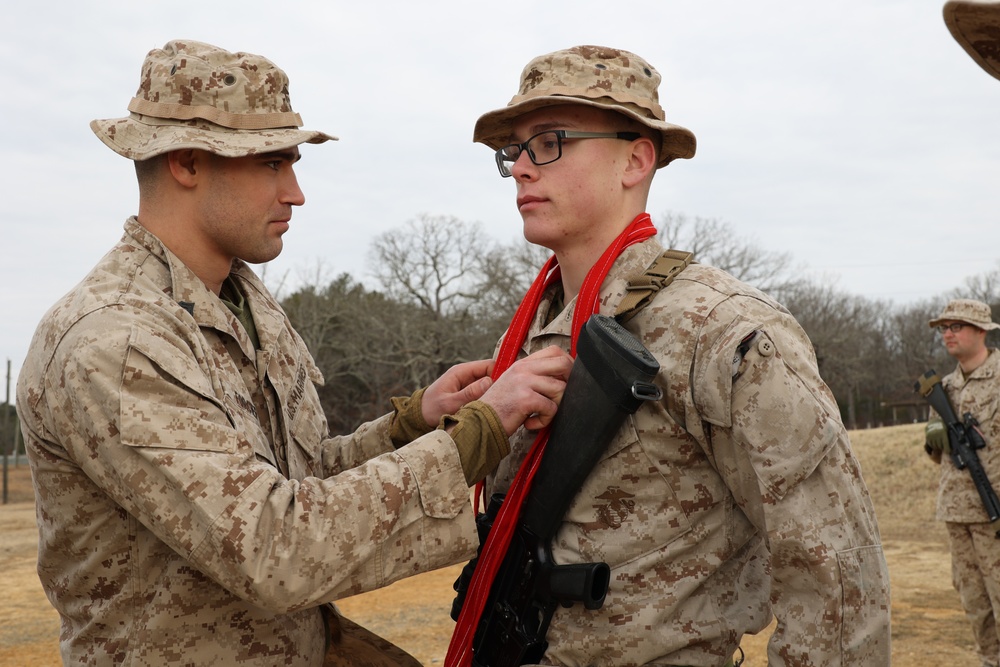 Alpha Company Takes Aim