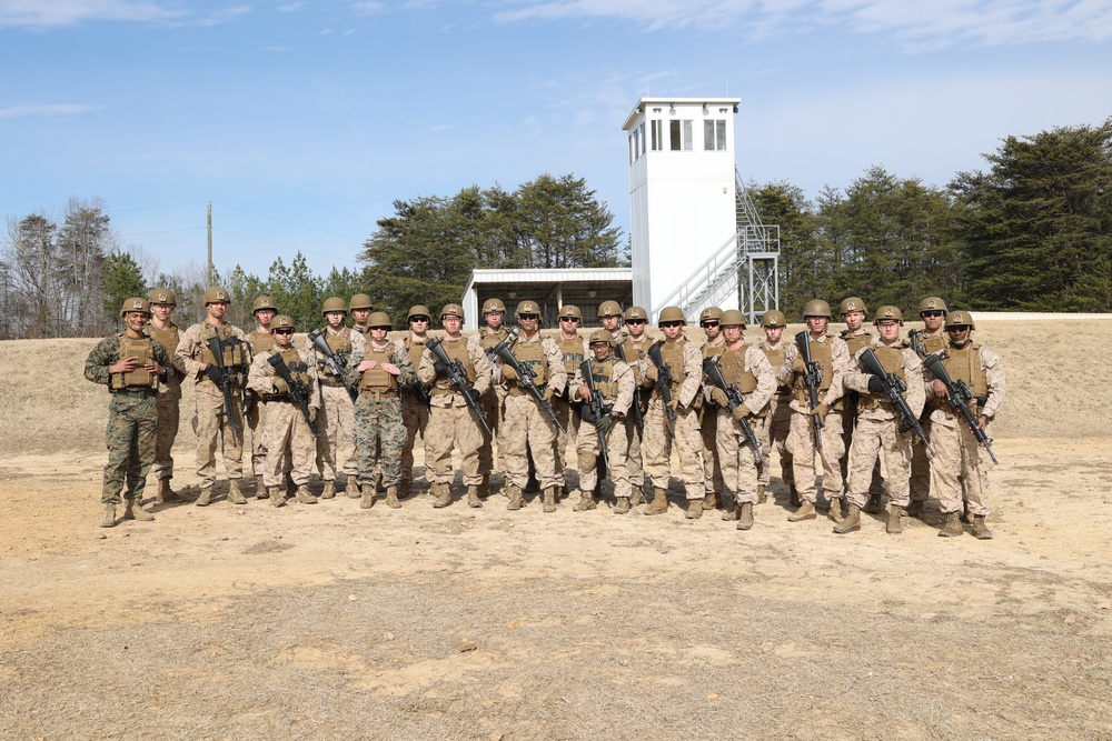 Alpha Company Takes Aim