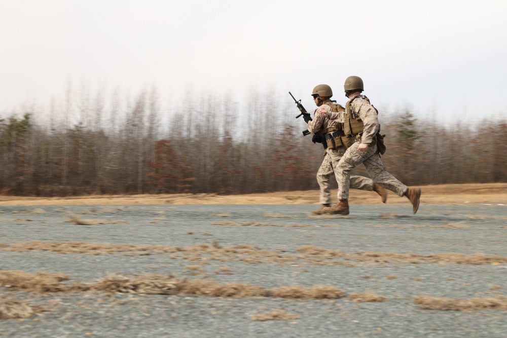 Alpha Company Takes Aim