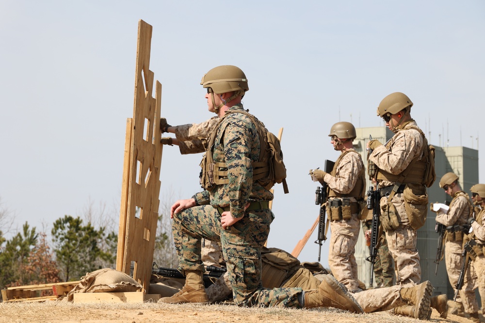 Alpha Company Takes Aim