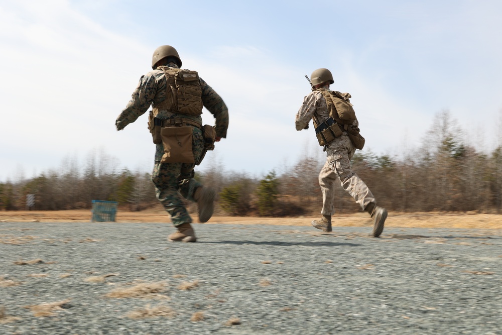 Alpha Company Takes Aim