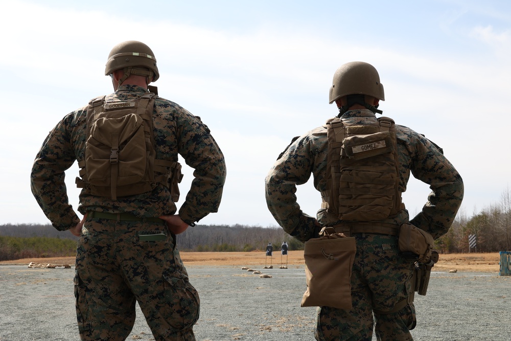 Alpha Company Takes Aim