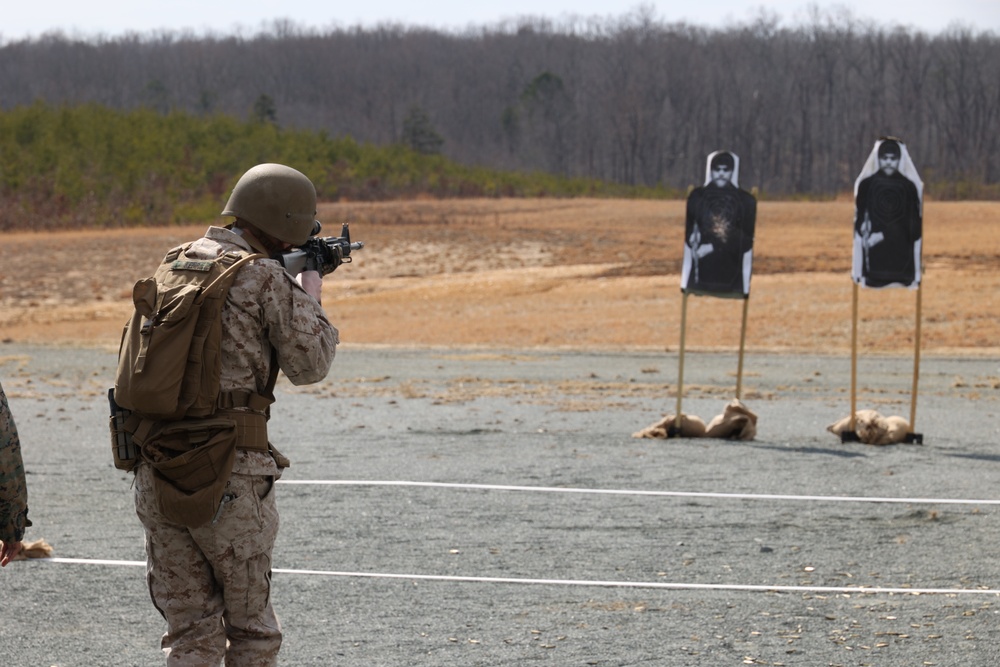 Alpha Company Takes Aim