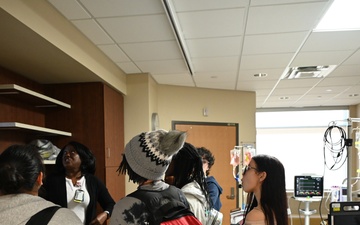 Fort Cavazos high school students learn what medical professionals do at an Army hospital