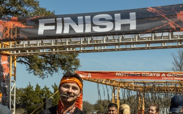 Recruiting Station Austin Marines set up a booth at Tough Mudder