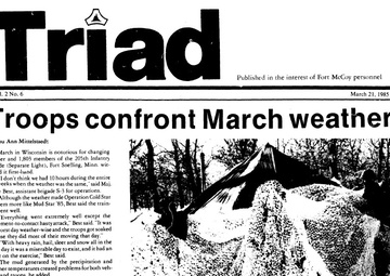 This Month in Fort McCoy History — March 2025