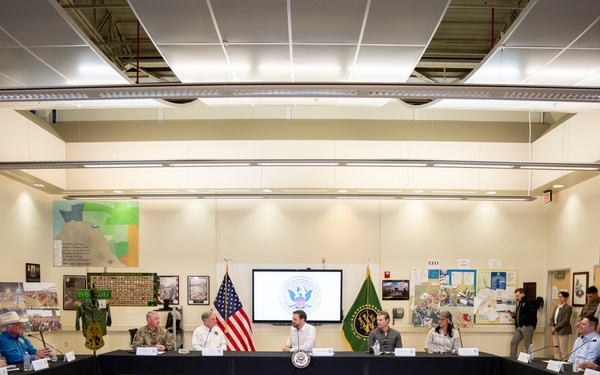 VPOTUS, SECDEF, DNI visit Texas Southern Border