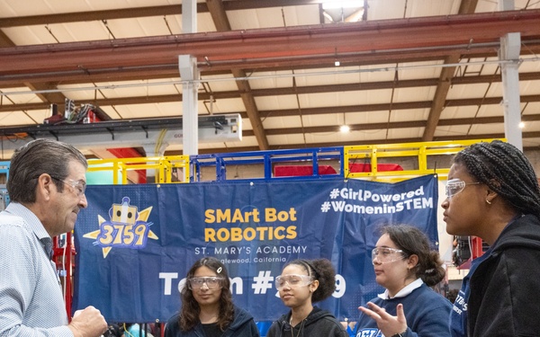 Students Showcase Ingenuity, Talent in FIRST Robotics Competition