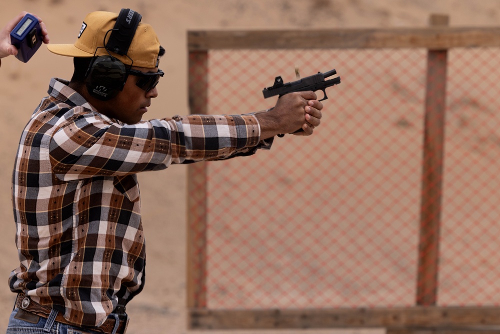 MCAS Yuma Marines Sight In At The One Gun Shooting Competition