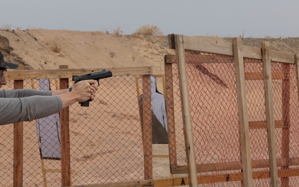MCAS Yuma Marines Sight In At The One Gun Shooting Competition