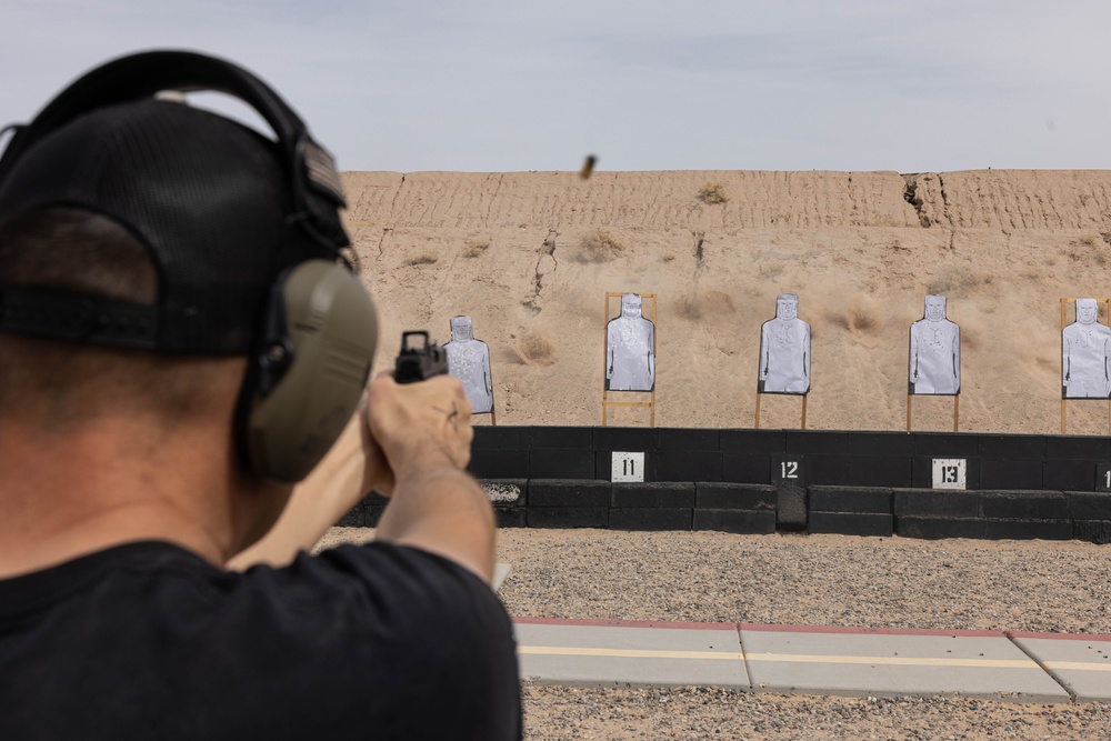 MCAS Yuma Marines Sight In At The One Gun Shooting Competition