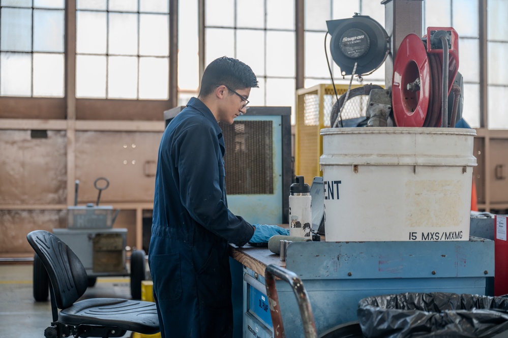 Team Hickam's 15th MXS Backshops ensure aircraft stay mission-ready