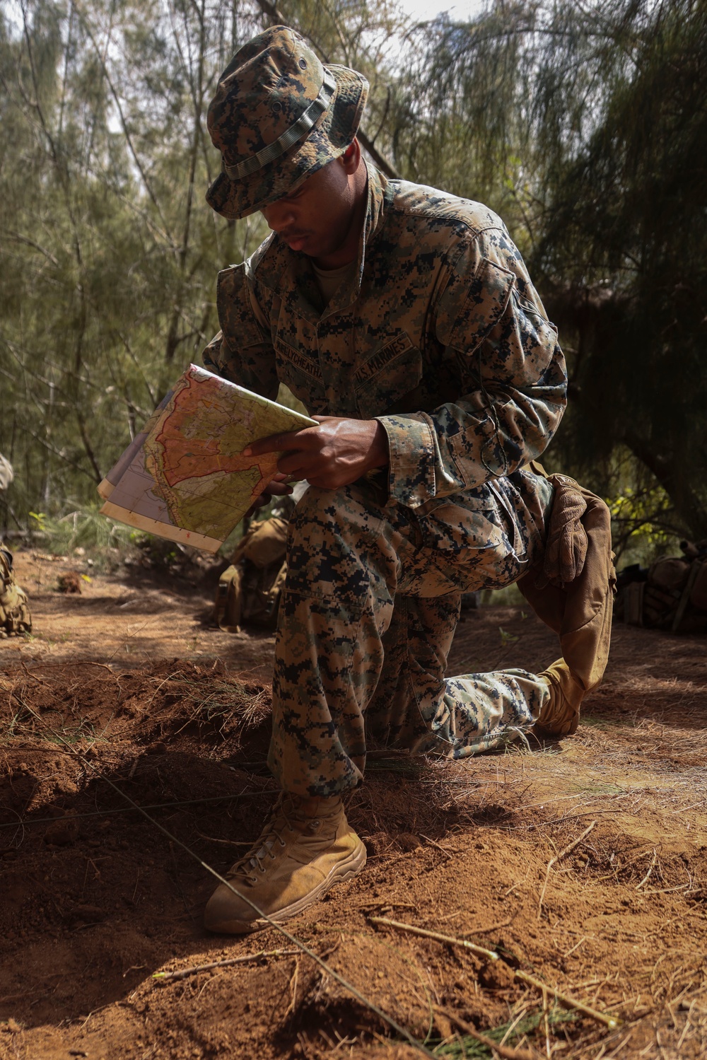 Taking the Trenches: AIMC students conduct trench assault