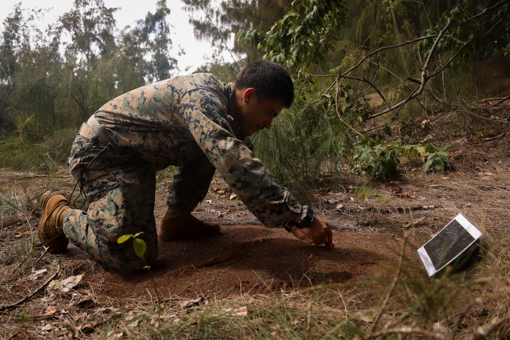 Taking the Trenches: AIMC students conduct trench assault