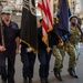 USS Ronald Reagan (CVN 76) Sailors conduct honor guard practice