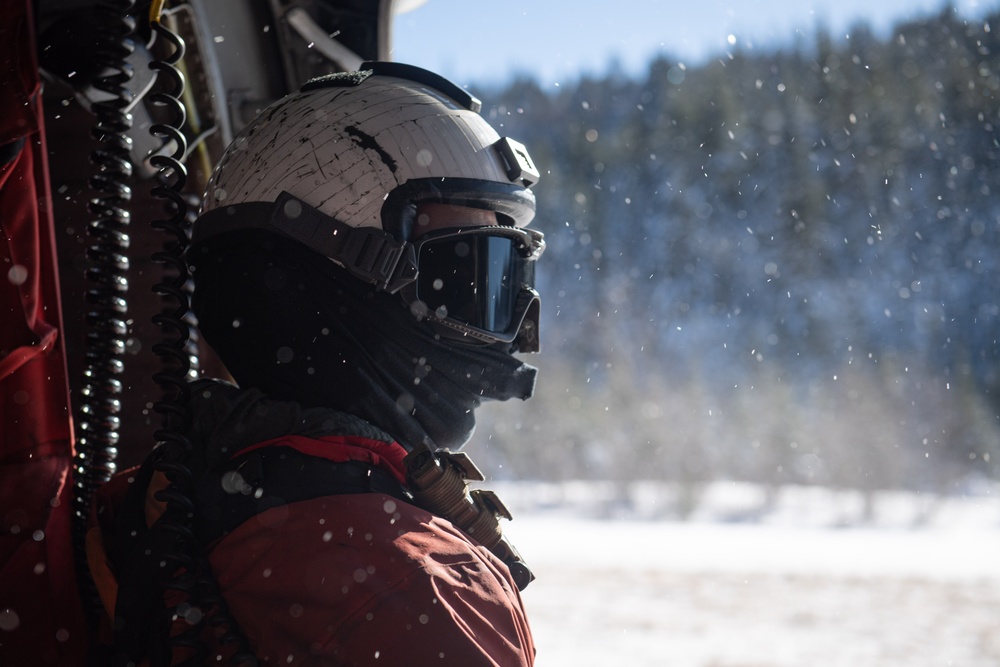 Station Search and Rescue Whidbey Island conducts a routine flight