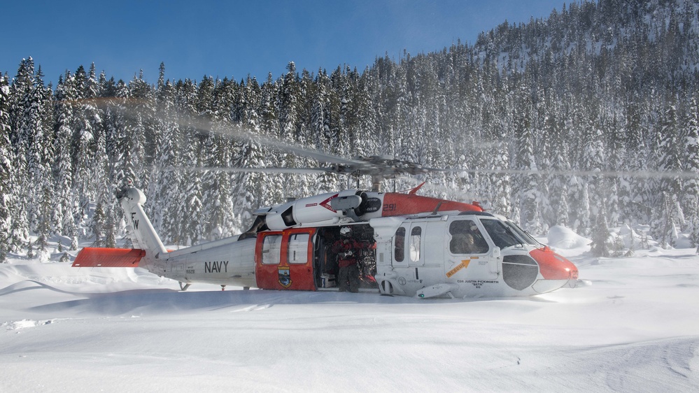 Station Search and Rescue Whidbey Island conducts a routine flight