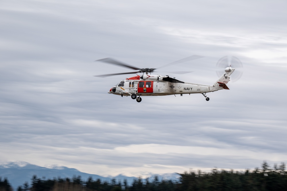 Station Search and Rescue Whidbey Island conducts a routine flight