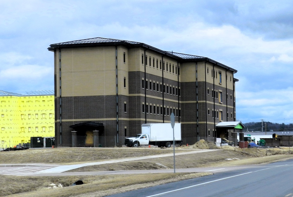 South Barracks Project at Fort McCoy reaches 75 percent complete as March 2025 begins