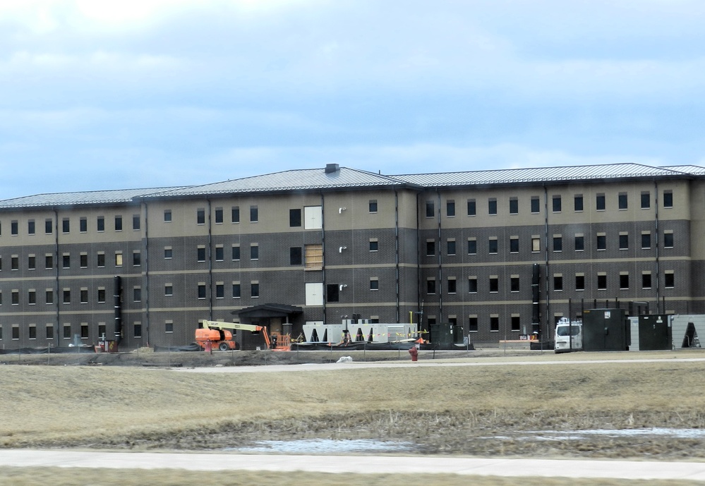 South Barracks Project at Fort McCoy reaches 75 percent complete as March 2025 begins