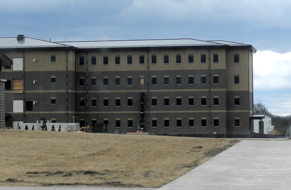 South Barracks Project at Fort McCoy reaches 75 percent complete as March 2025 begins