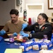 McFaul Sailors Prepare Meals for Local Mobile Community