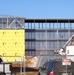 February 2025 barracks construction operations for East Barracks Project at Fort McCoy