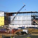 February 2025 barracks construction operations for East Barracks Project at Fort McCoy