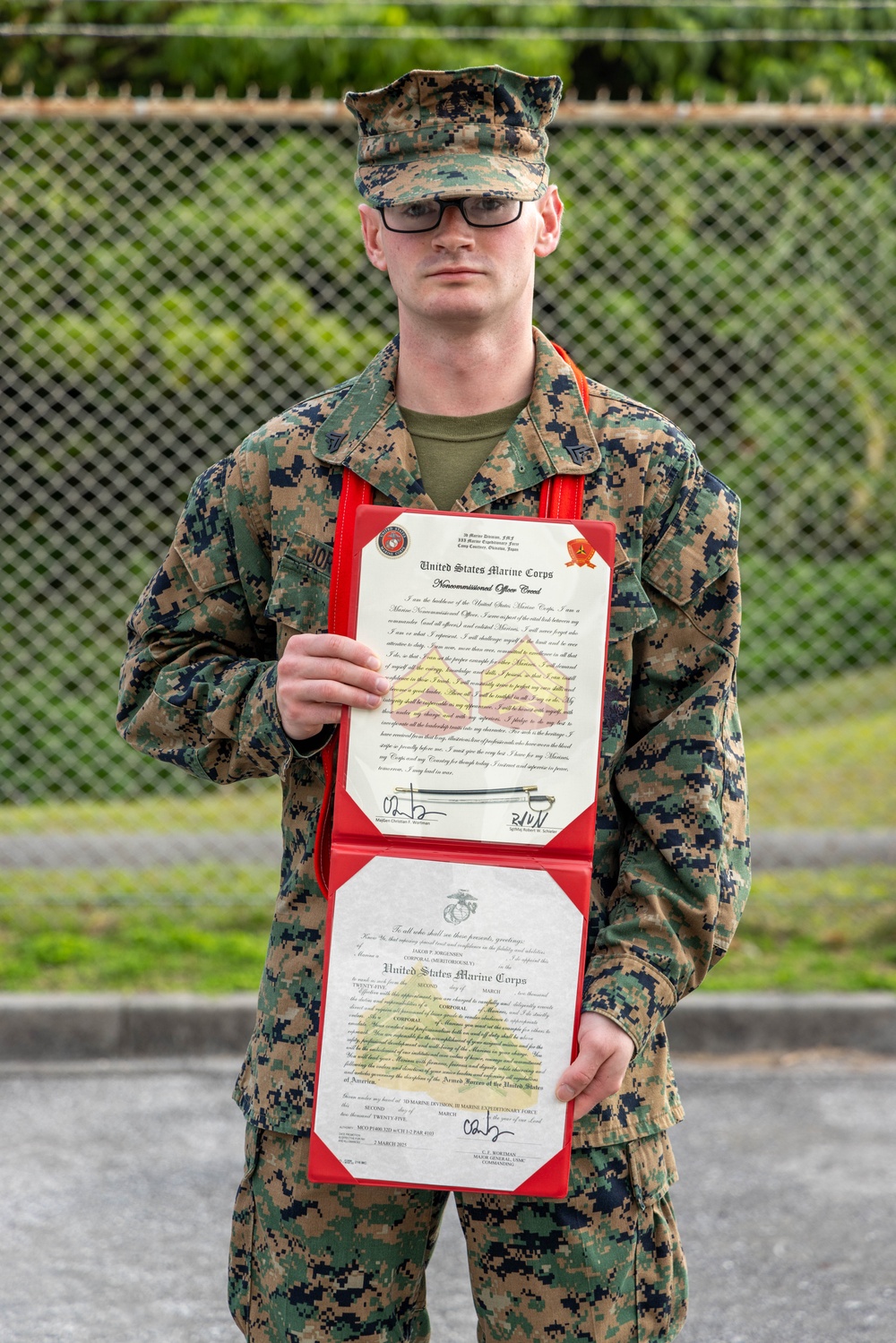 12th LAAB Marine Is Meritoriously Promoted to Corporal