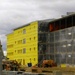 February 2025 barracks construction operations for East Barracks Project at Fort McCoy