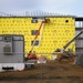 February 2025 barracks construction operations for East Barracks Project at Fort McCoy