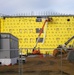 February 2025 barracks construction operations for East Barracks Project at Fort McCoy