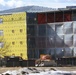 February 2025 barracks construction operations for East Barracks Project at Fort McCoy