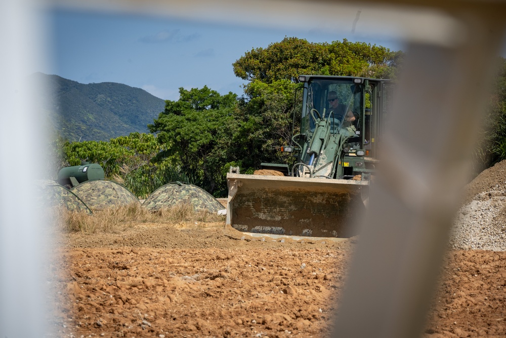 Seabees and Marines Team Up for Tactical Bunker Build During Exercise Iron Fist