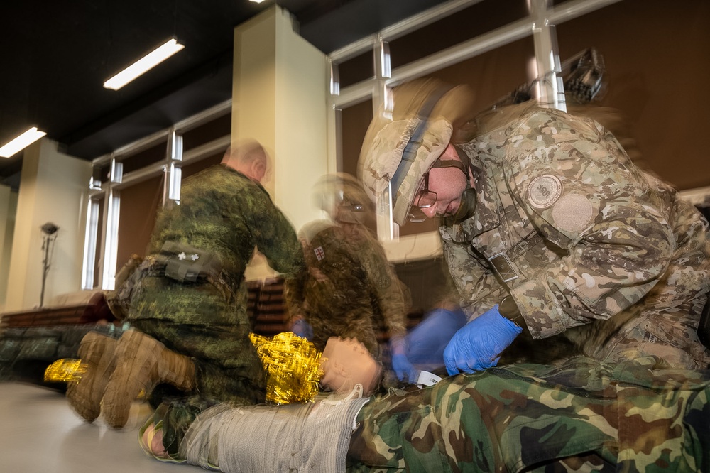 U.S., NATO, partner nations participate in Bulgarian Multilateral Medical Simulation Training Engagement