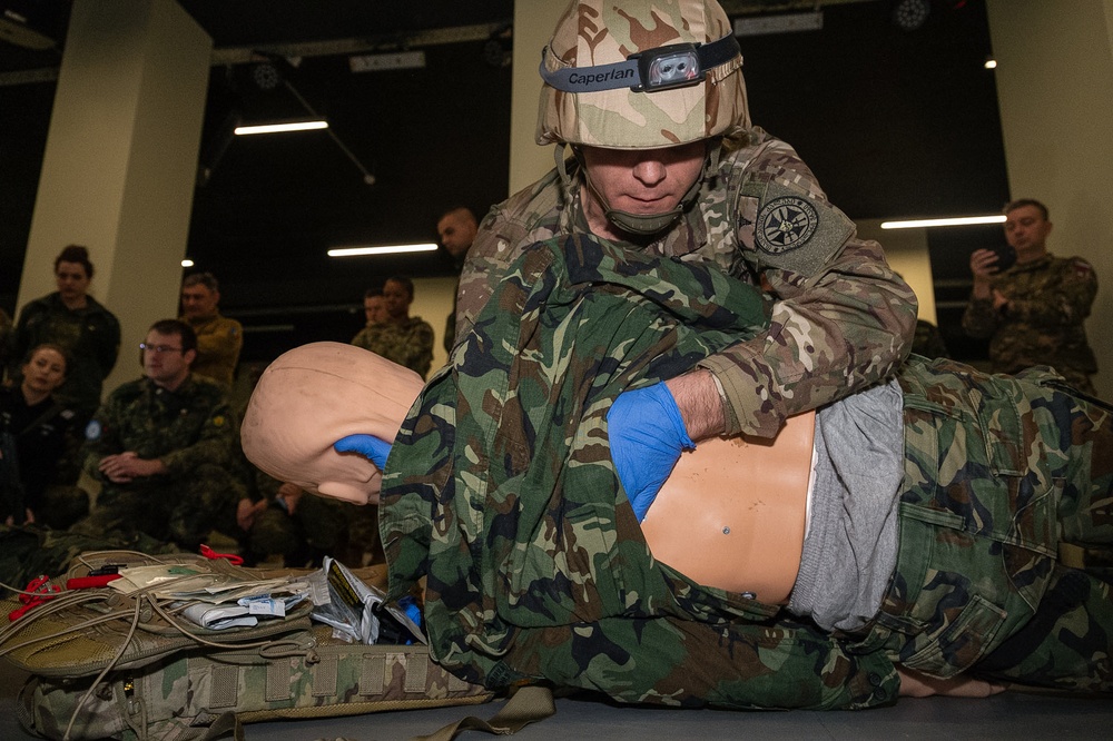 U.S., NATO, partner nations participate in Bulgarian Multilateral Medical Simulation Training Engagement